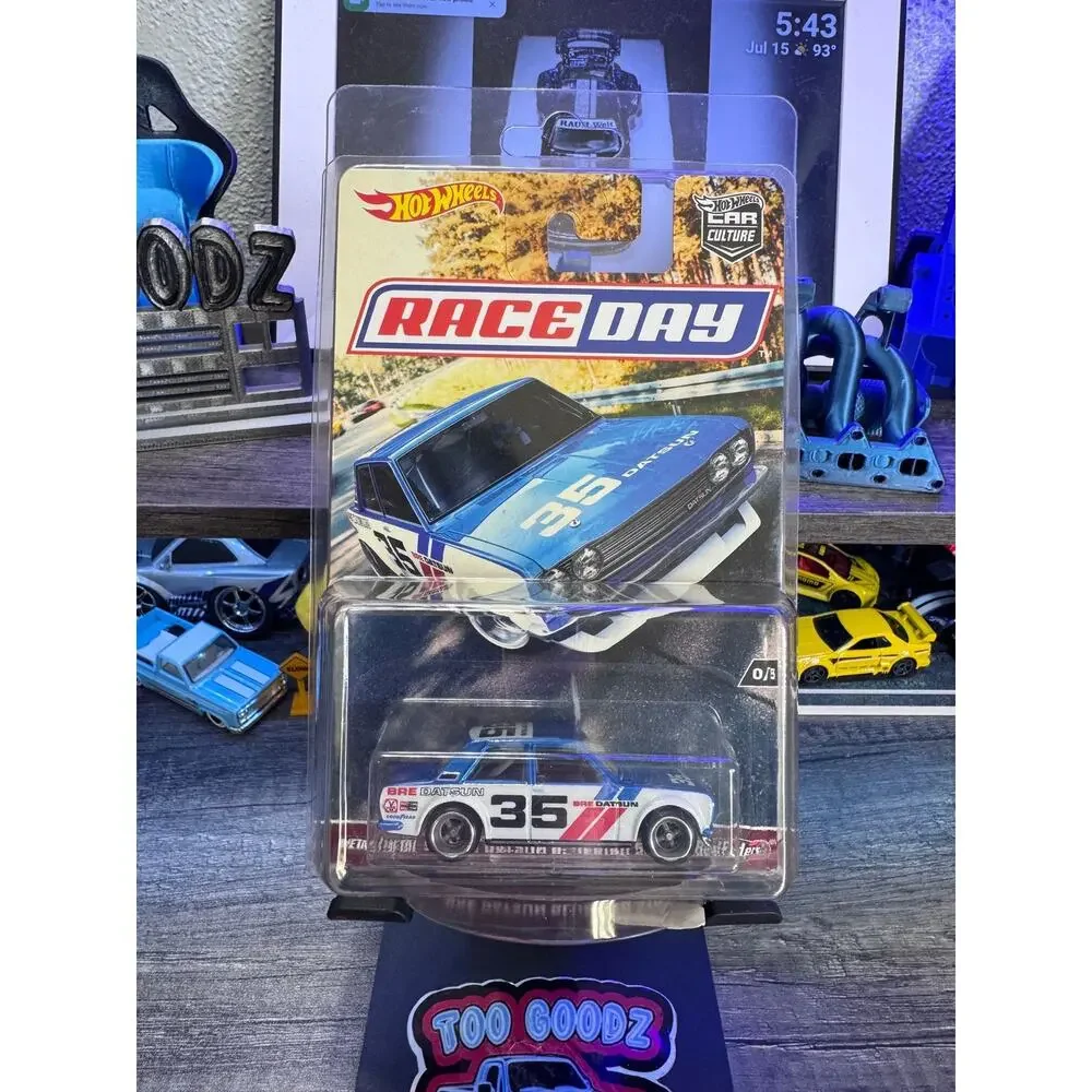 Hot Wheels Car culture Race Day BRE Datsun Bluebird 510